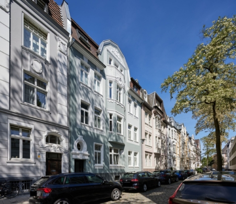 Komplett renoviert! Sehr schöne 4-Zimmer-Wohnung inkl. Einbauküche, Balkon, Keller im X-Viertel, 48147 Münster, Dachgeschosswohnung