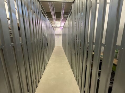 Kleine 2-Zimmer-Erdgeschosswohnung mit Atrium und Garten am Münsteraner Hafen! - Abstellboxen im Keller (94751)