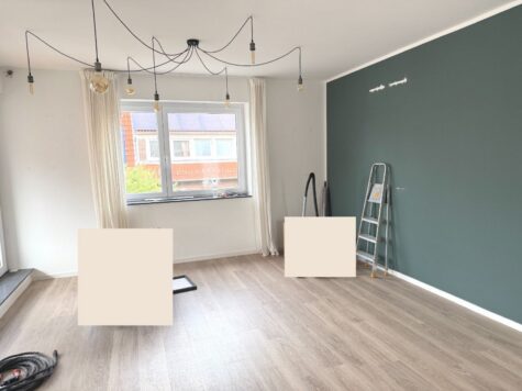 Exklusives Wohnen am Kanal: Lichtdurchflutetes 2-Zimmer-Idyll in Münster-Mauritz - Wohnbereich (94589)