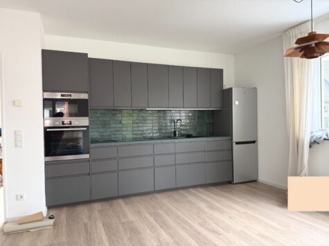 Exklusives Wohnen am Kanal: Lichtdurchflutetes 2-Zimmer-Idyll in Münster-Mauritz - Kochbereich (94586)