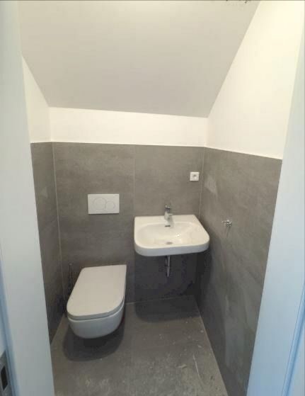 Individuelle 3-Zimmer-Maisonette-Wohnung, Balkon, Keller, TG-Stellplatz in Münster Gievenbeck - Gäste-WC (94961)