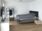 Schlafbereich - Modernes 1-Raum-Appartement mit Terrasse, Garten und EBK!
