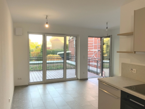 1-Zi.-Appartement mit EBK, Terrasse, Keller, TG-Stellplatz in MS-Hiltrup - Foto 1