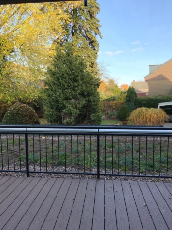 1-Zi.-Appartement mit EBK, Terrasse, Keller, TG-Stellplatz in MS-Hiltrup - Terrasse mit Ausblick (91205)