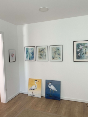 *Neubau aus 2022* sonnige 2-Zi.-Wohnung mit Terrasse, Keller, TG-EP in MS-Gievenbeck für 1 Person! - Schlafzimmer (69879)