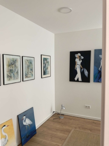 *Neubau aus 2022* sonnige 2-Zi.-Wohnung mit Terrasse, Keller, TG-EP in MS-Gievenbeck für 1 Person! - Schlafzimmer (69878)