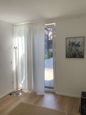 *Neubau aus 2022* sonnige 2-Zi.-Wohnung mit Terrasse, Keller, TG-EP in MS-Gievenbeck für 1 Person! - Schlafzimmer (69880)