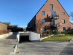 Hausansicht - Moderne Erdgeschosswohnung mit Terrasse, Keller, TG-EP in MS-Gievenbeck NUR für 1 Person!