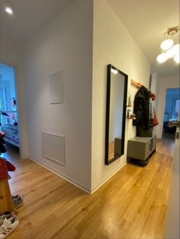 Schöne 3-Zimmer-Wohnung mit EBK und Balkon in Roxel - Flur (88863)