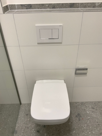 Schönes 1-Zi.-Appartement mit EBK, Terrasse, TG-Stellplatz in MS-Hiltrup - Wand-WC (85475)