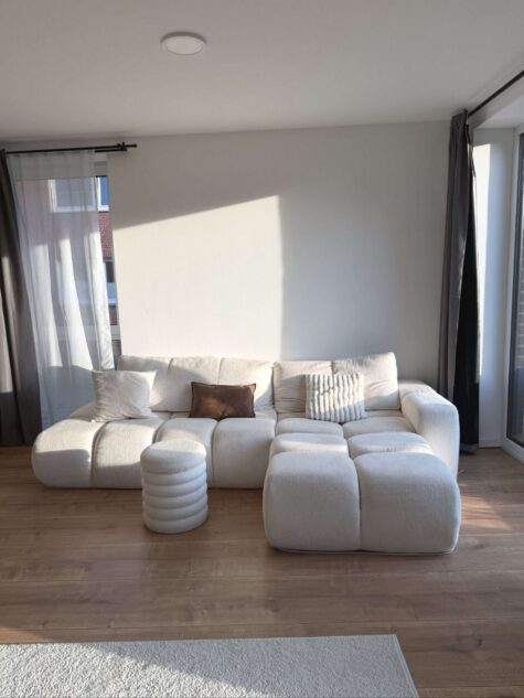 Schöne 2-Zimmer-Wohnung mit 2 Balkone, Keller, TG-SP in MS-Gievenbeck - Wohnbereich (95237)
